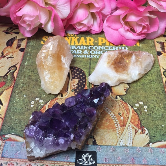 Other - Amethyst Citrine Rose Quartz HIGH VIBRATION BUNDLE